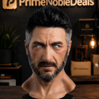 VANTAMASK Middle Aged Man Full HD Realistic Face Mask