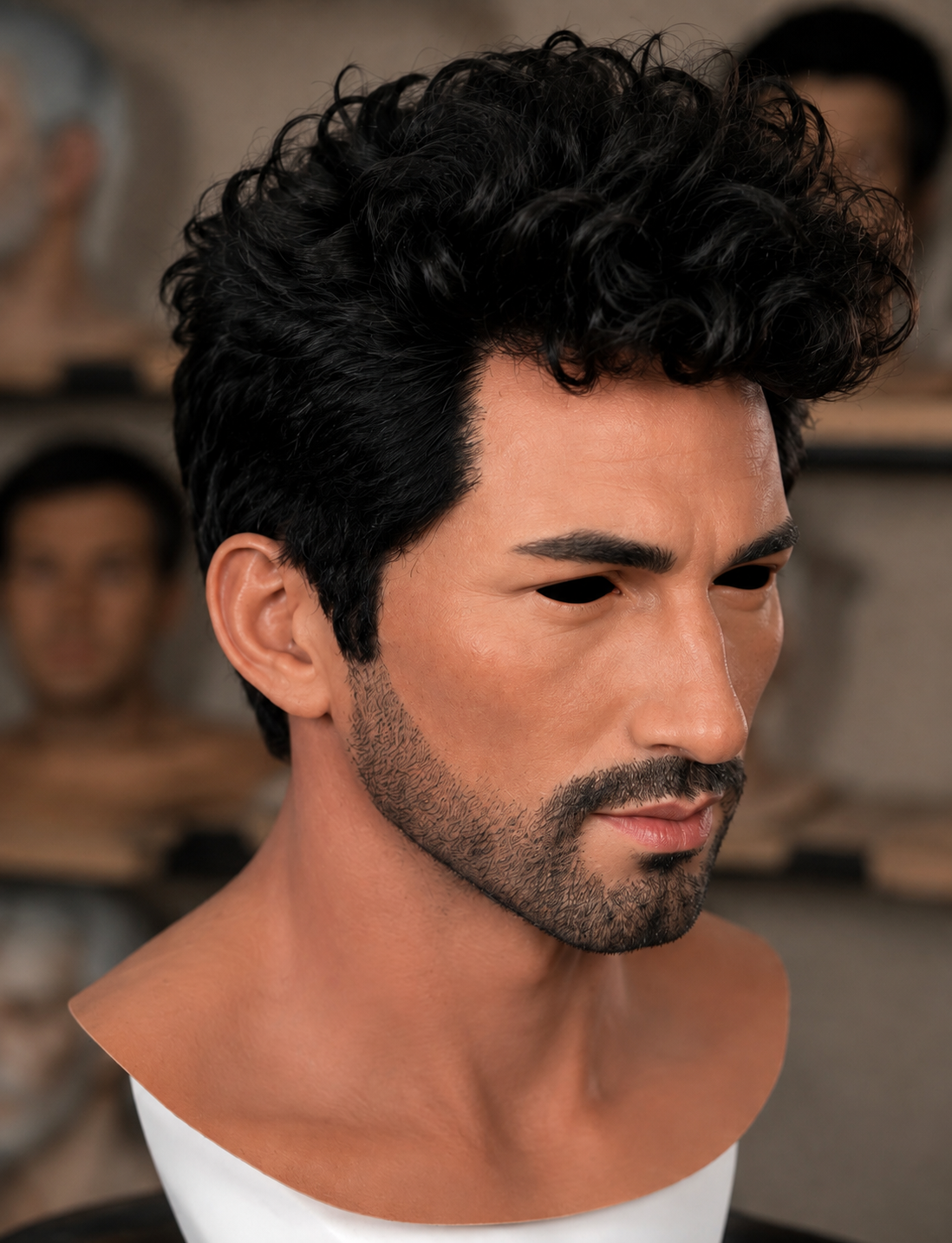 VENTAMASK Young Adult Male HD Face Realistic Silicon Mask